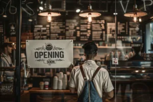 Conceptual image of technical opening certificate.